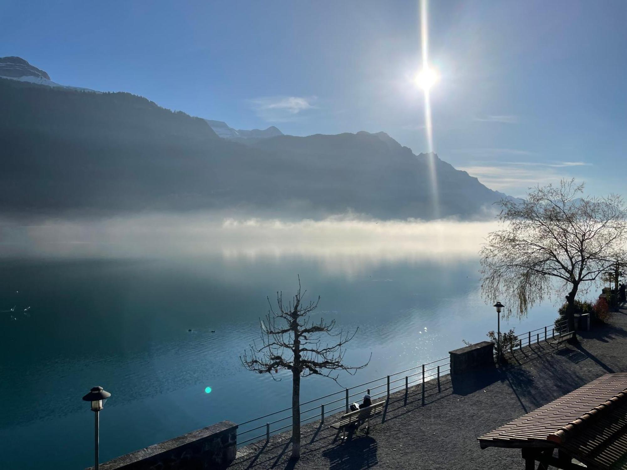 Romantic Lake & Mountain Apartment Pure Swissness Brienz  Bagian luar foto