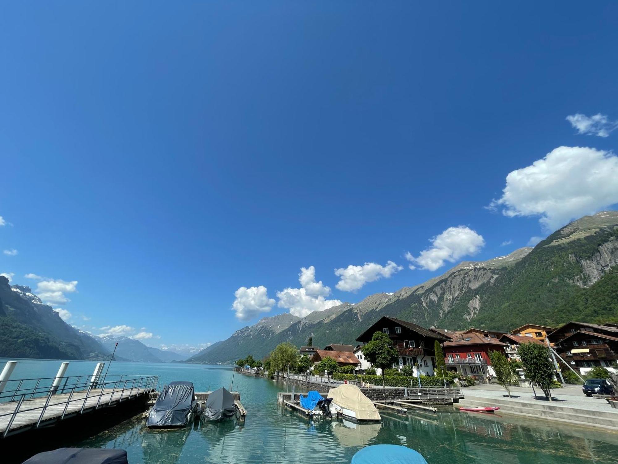 Romantic Lake & Mountain Apartment Pure Swissness Brienz  Bagian luar foto